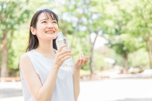 写真：脱水と脳梗塞