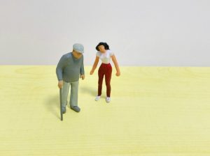 写真：パーキンソン病と姿勢