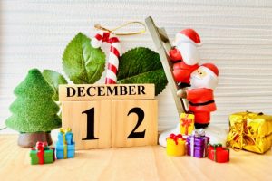 写真：12月の営業日のお知らせ🎄